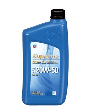 CHV SUPREME MO SAE 20W-50 (12X1 QT)